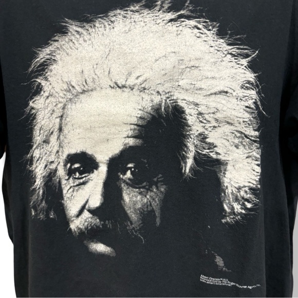 Vintage Y2K Einstein T-Shirt - Picture 2 of 4